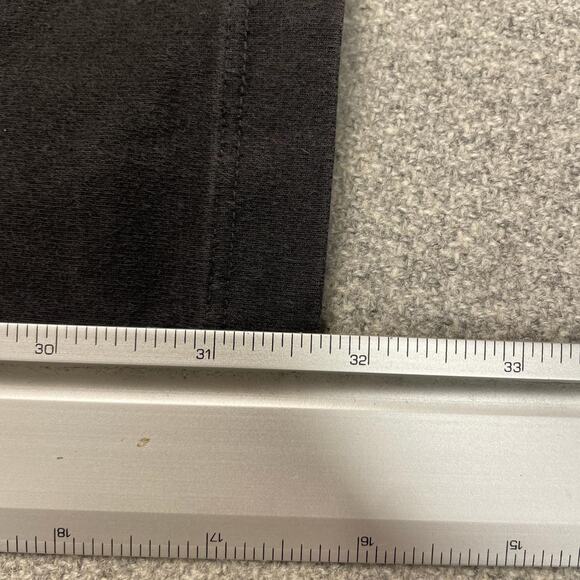 Victoria’s Secret PINK Fold Over Flare Leggings Yoga Pants Size Large Short - Picture 7 of 8